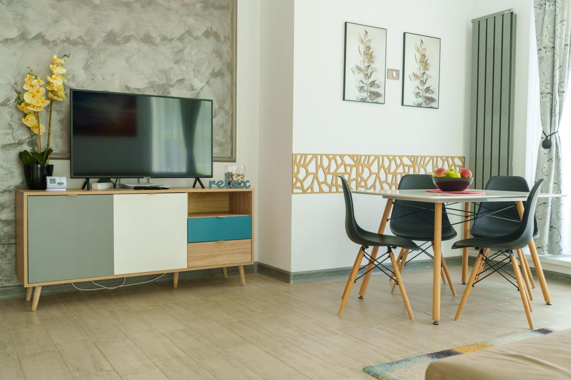 PROMENADA Alezzi Apartments Năvodari Szoba fotó
