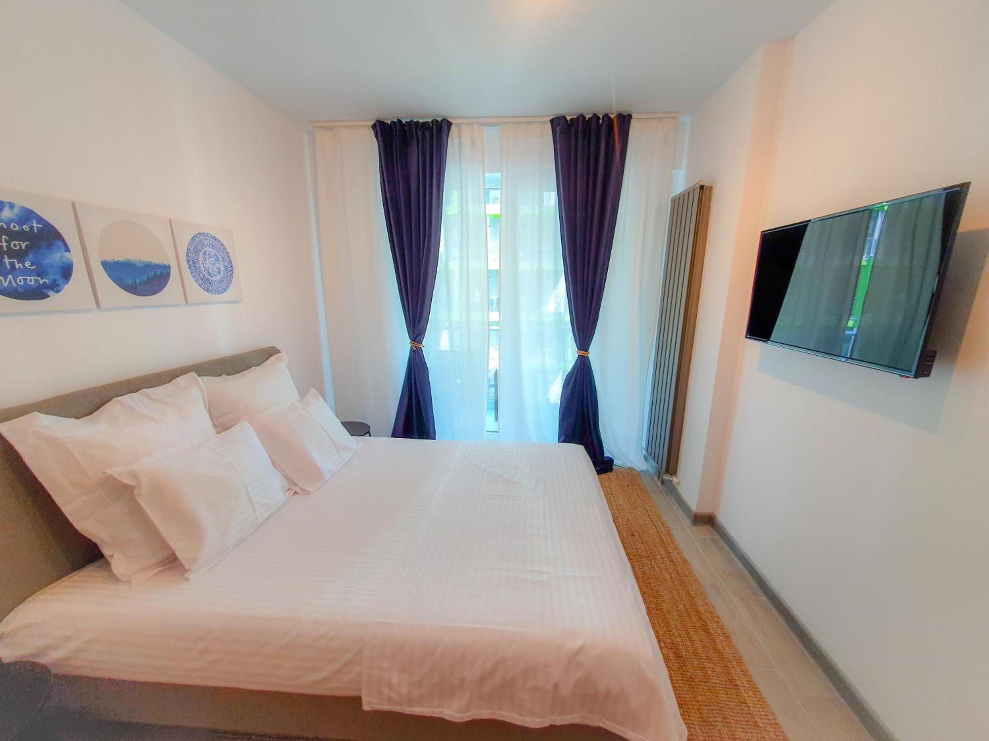 PROMENADA Alezzi Apartments Năvodari Szoba fotó