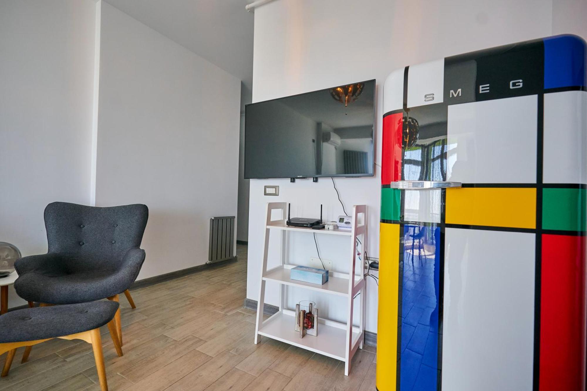 PROMENADA Alezzi Apartments Năvodari Szoba fotó